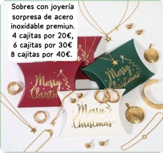 Joyas Sorpresa de Acero Inoxidable. Premium..