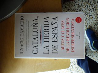 Libro. Cataluña, la herida de España. Camacho.