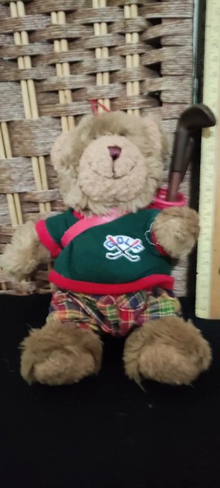 Peluche Oso Golfista