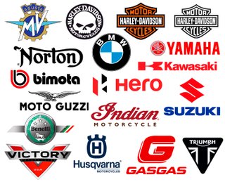 Pegatinas Logos de Motos
