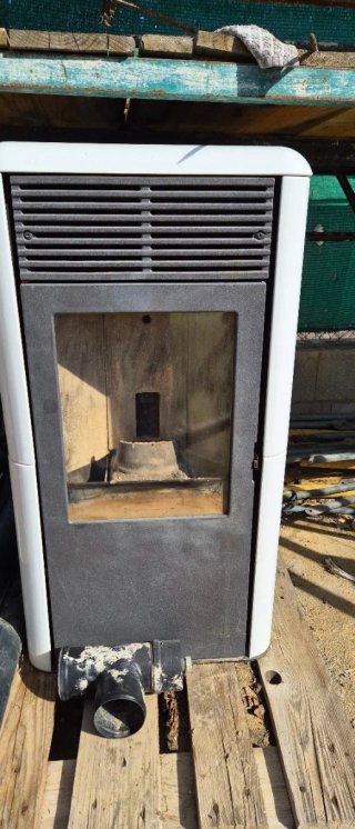 Chimenea de pellets