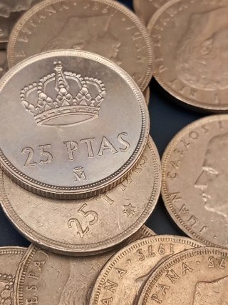 25 Pesetas Juan Carlos I Lote15