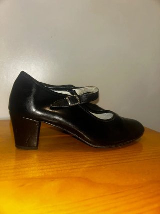 Zapatos de baile flamenco negros