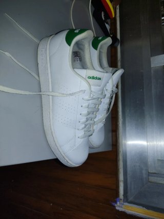 Zapatillas adidas Blancas y Verdes