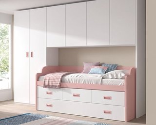 Dormitorio puente juvenil WIN con cama compacta