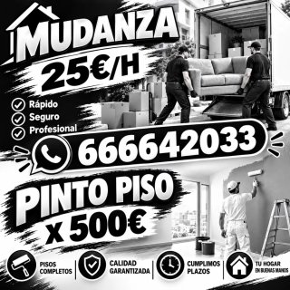 PINTAMOS pisos Mudanzas nacional