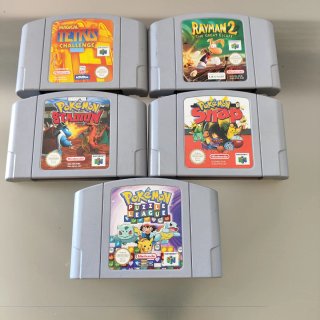 5 Juegos Nintendo 64 (N64)