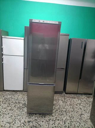 Frigorífico inox Edesa 200x60cm A+ con garantía