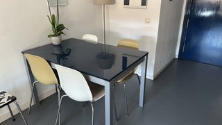 Mesa de Cristal Azul - URGENTE