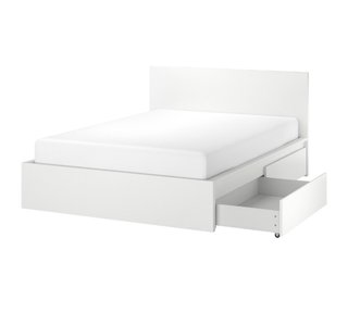 Cama IKEA Malm con cajones