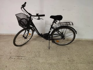 Bicicleta de Paseo Negra E-Pro