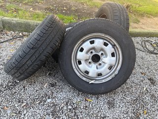 4 Ruedas Michelin nuevas 165/70 R13 llanta 4x108
