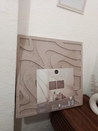 2 Tableros Decorativos para Pared Beige