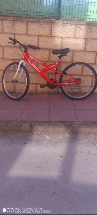 Bicicleta de Montaña Roja