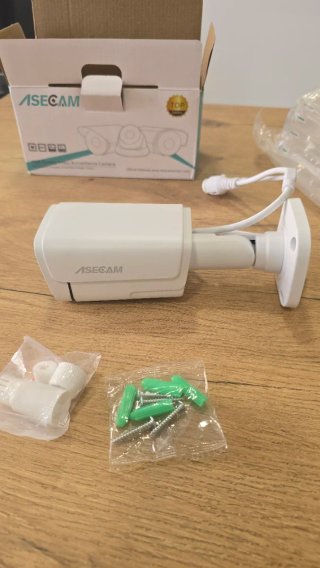 Cámara de Vigilancia ASECAM IP PoE 4K