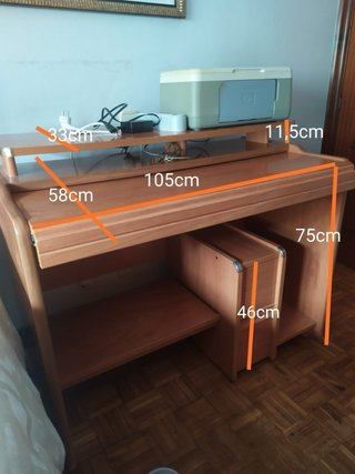 Mesa Escritorio de Madera
