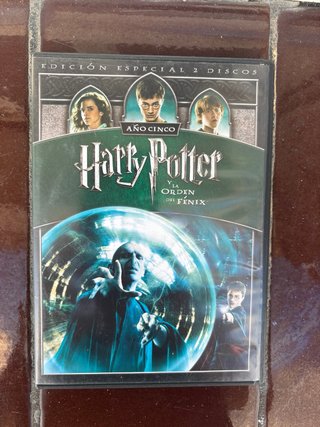 DVD Harry Potter y la Orden del Fénix