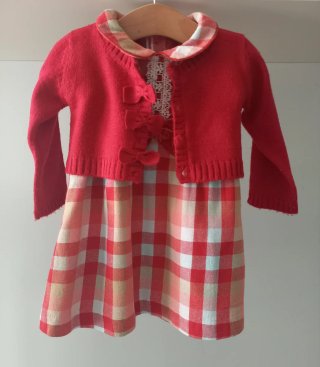 Conjunto Vestido y Chaqueta Charanga 12-18 meses