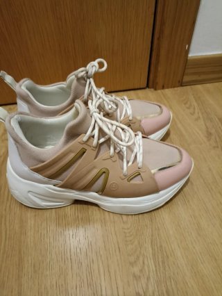 Zapatillas Liu Jo Beige y Rosa