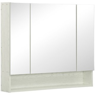 Espejo de Baño Contenedor 3 Puertas Soft Close 90x
