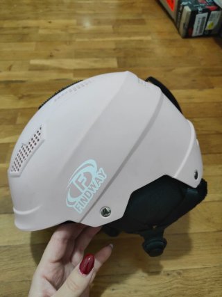 Casco Esquí y Snowboard Findway Rosa Talla S