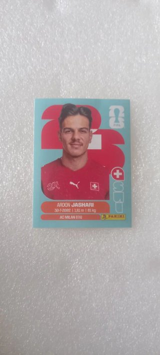 Cromos Panini Ardon Jashari