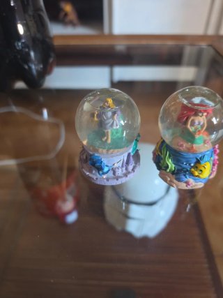 3 Bolas de Nieve Disney de Colección
