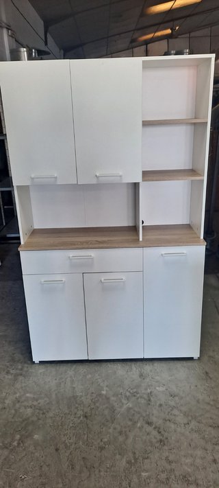 Mueble Auxiliar de Cocina Blanco Kira