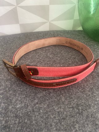 Cinturón de Piel Spagnolo Niño Talla 8