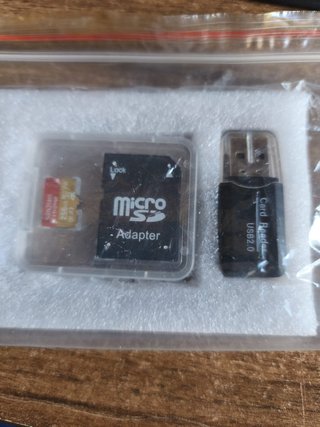 Micro SD 256GB SanDisk + Adaptador USB