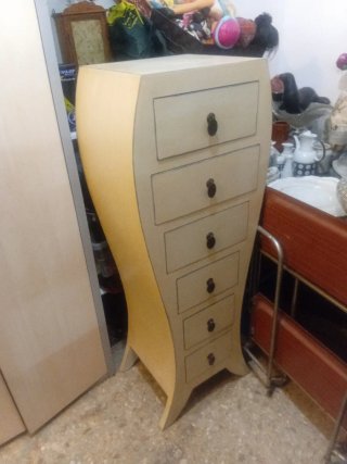 Sinfonier de madera beige