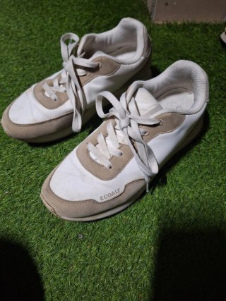 Zapatillas Ecoalf Blancas y Beige