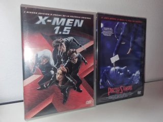 Lote 2 Películas DVD: X-Men 1.5 y Pacto de Sangre