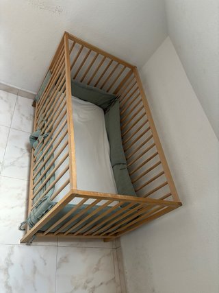 Cuna Ikea SUNDVIK + Colchon