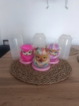 Set de 3 Muñecas Vip Pets