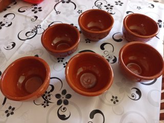 Set de 6 Bols de Terracota
