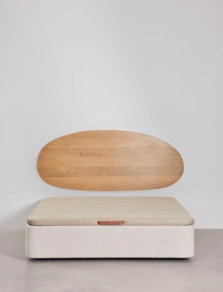 Cabecero de Madera de Mango para Cama 150cm