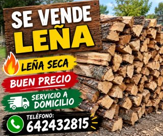 Leña Seca para Chimenea