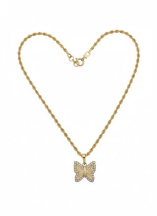 Colgante Mariposa Oro 10k con colgante de mariposa