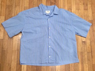 Camisa de rayas manga corta Pull&Bear