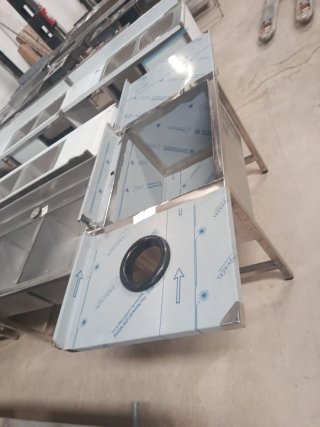 FREGADERO ACERO INDUSTRIAL A MEDIDA MIRA MI PERFIL