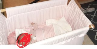 Funda Textil para Minicuna Pespas