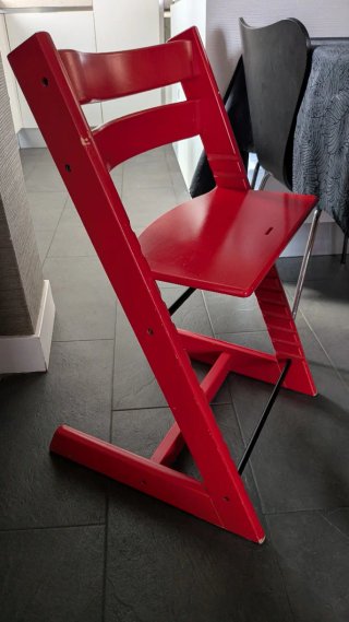 Trona Stokke Tripp Trapp Roja