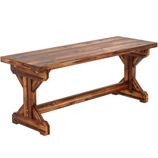 Tumbonas de Madera con Respaldo Ajustable, Set 2pz