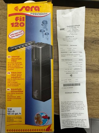 Filtro Interno Sera Fil 120 para Acuario
