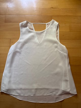 Camiseta Blanca Sin Mangas