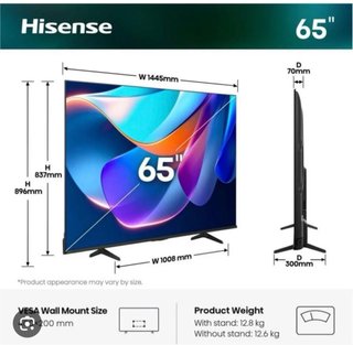 Televisión Hisense 65 pulgadas