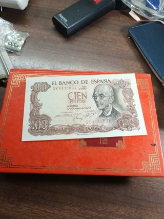 Billete 100 Pesetas 1970