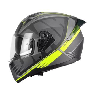 Casco Integral SKA-P 3MH-Speeder Negro/Amarillo