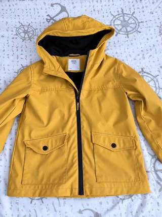 Chubasquero Amarillo con Forro Polar 5 Años